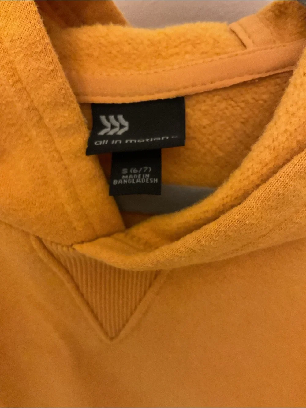 all in motion Mustard Yellow Pullover Hoodie